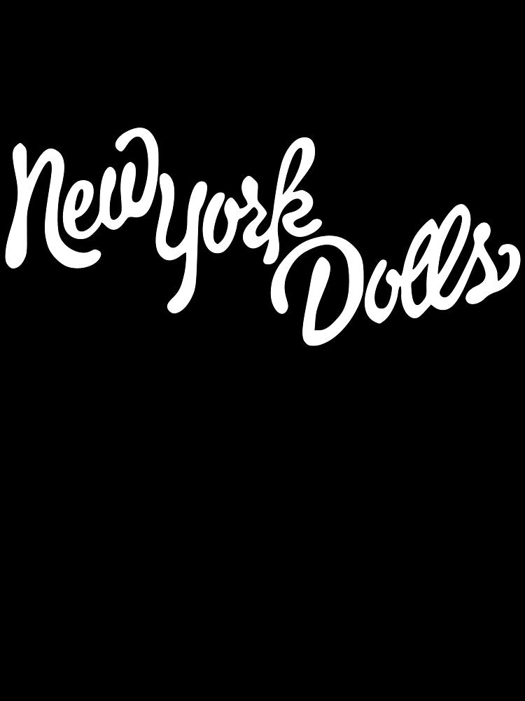 New York Dolls (Band) HD Logo (Ver. 3) by KPopverse2 T-Shirts, Hoodie, Sweatshirt | BlankRebels.com (Image 3)