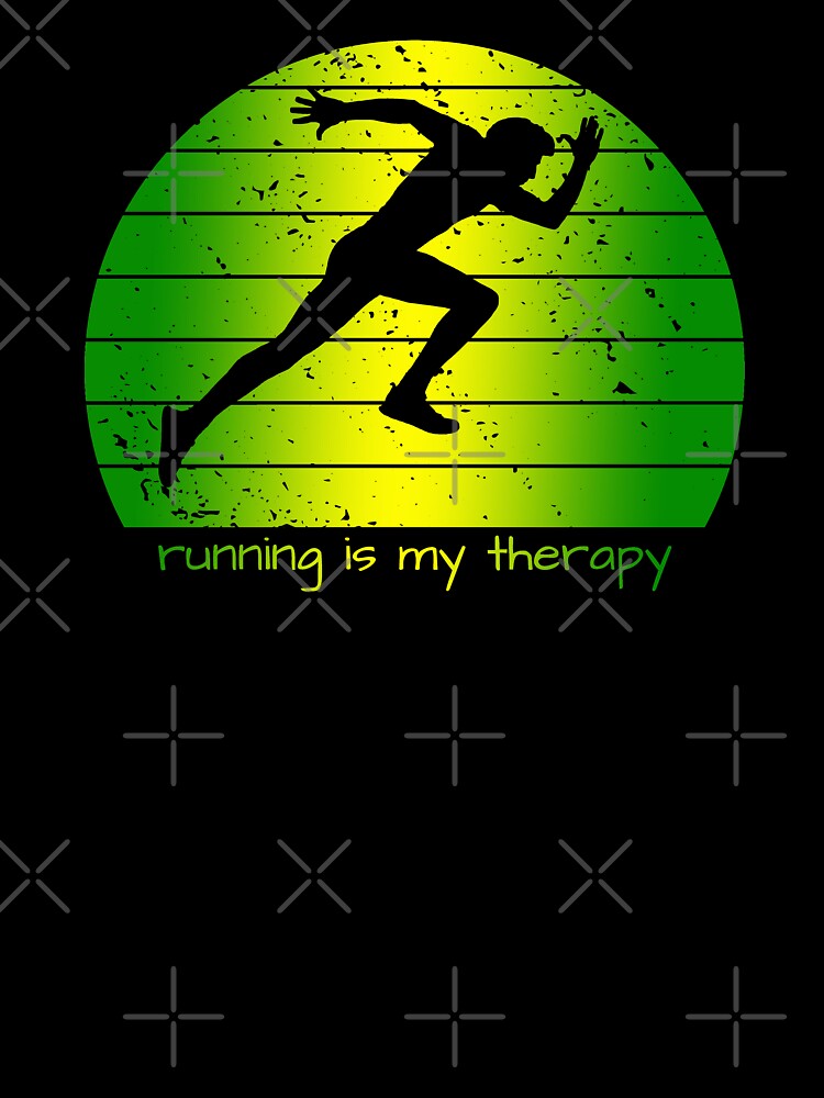 Running is my therapy Birthday Gift by GBDesigner T-Shirts, Hoodie, Sweatshirt | BlankRebels.com (Image 3)