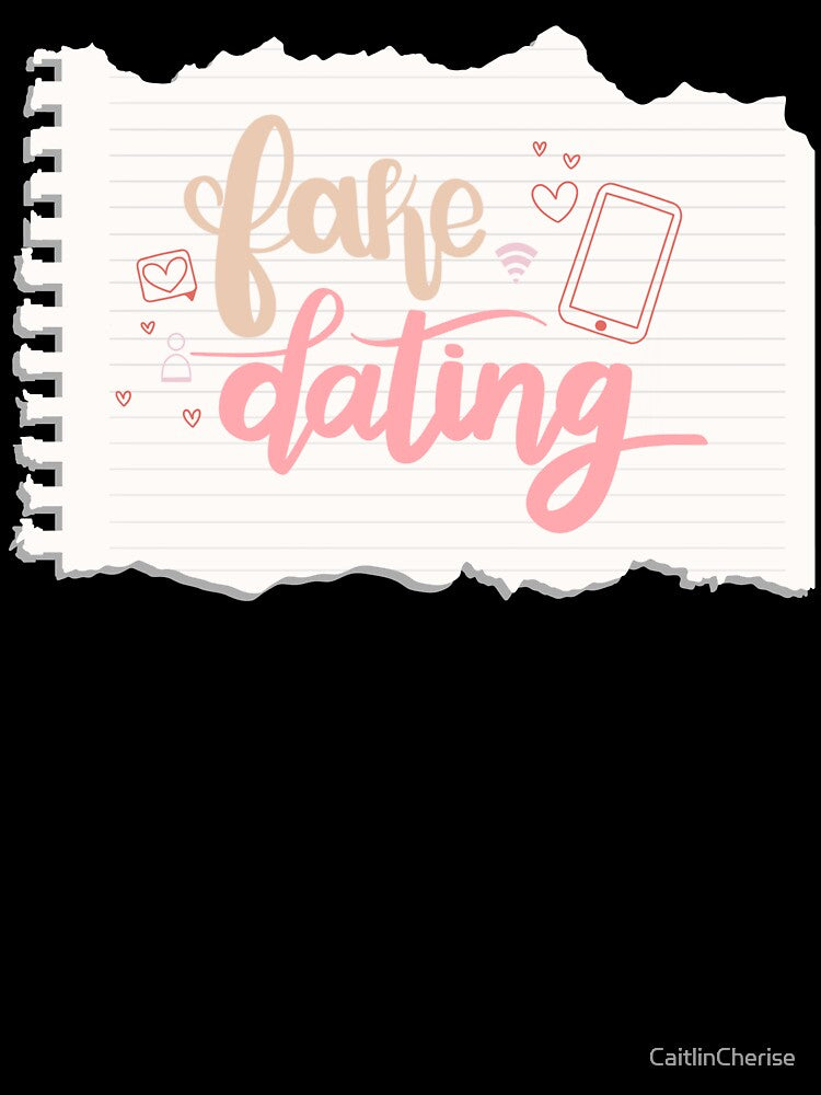 Fake Dating Romance Trope by CaitlinCherise T-Shirts, Hoodie, Sweatshirt | BlankRebels.com (Image 3)