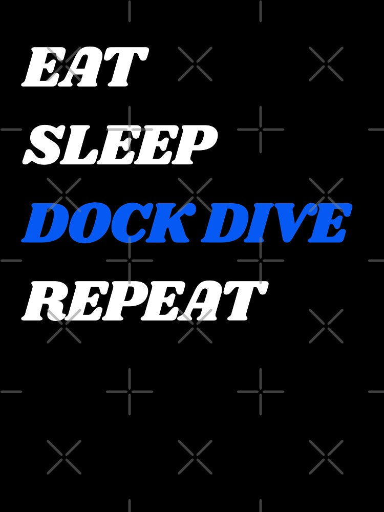Eat Sleep Dock Dive Repeat Dock Diving Gift by Guarddogdrive