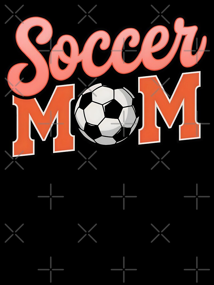 Soccer Mom Soccer Enthusiast Mommy for Soccer Loving Mothers by KLArtzStore