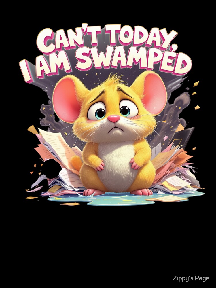 Cute Zippy Mouse Funny Cartoon Tee by Zippy's Page Hoodie, Sweatshirt | BlankRebels.com (Image 3)