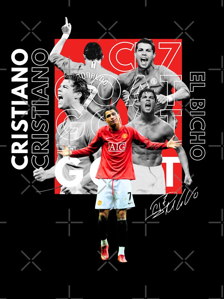 Cristiano Ronaldo CR7 by NF Designs Studio DTF T-Shirts, Hoodie, Sweatshirt | BlankRebels.com (Image 3)