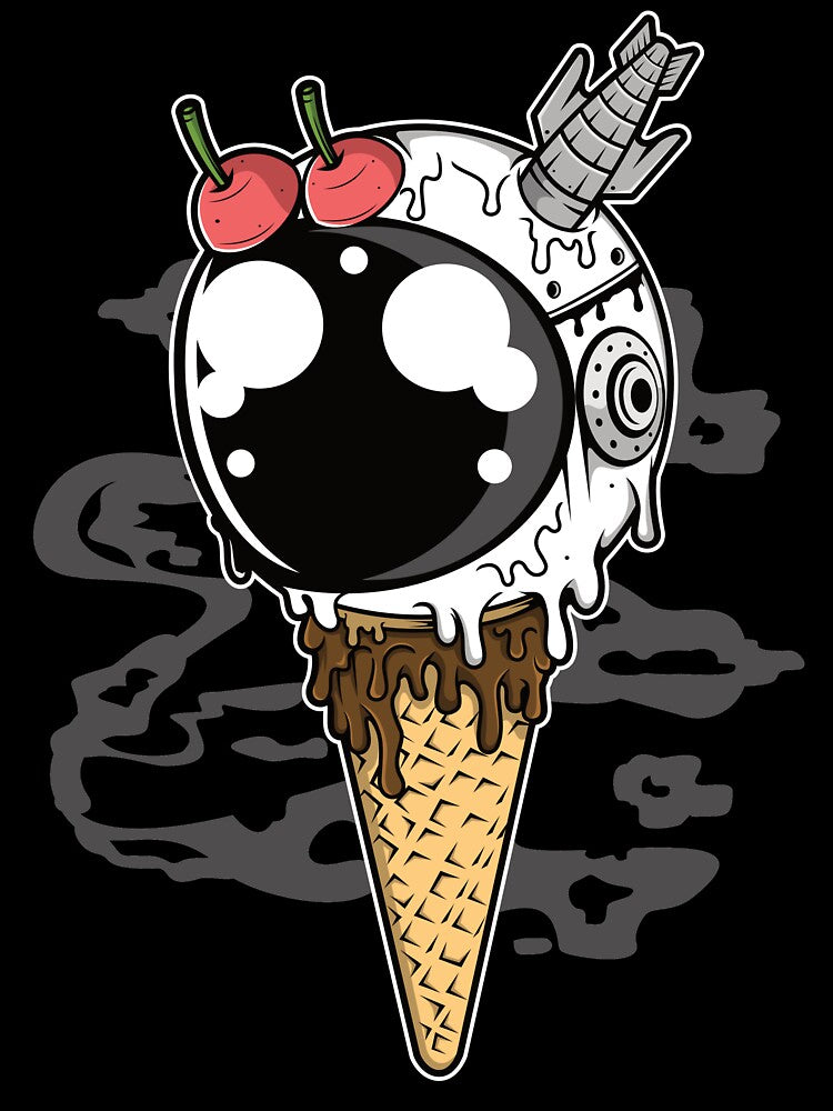 Astronaut Ice Cream - Funny Outer Space Lovers by Desteroids T-Shirts, Hoodie, Sweatshirt | BlankRebels.com (Image 3)
