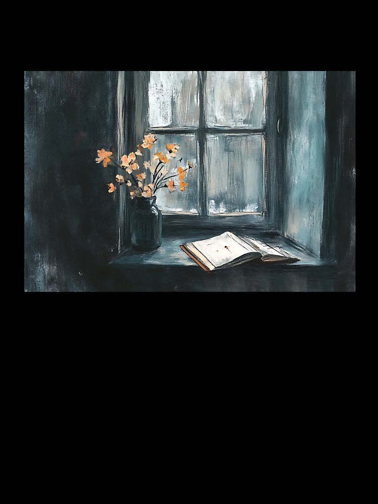 Light Academia Aesthetic: Sketchbook by Blooming Window by bapupa T-Shirts, Hoodie, Sweatshirt | BlankRebels.com (Image 3)