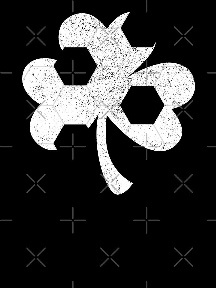 Soccer St Patrick's Day Shamrock Vintage by EstelleStar