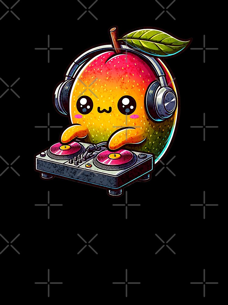 Kawaii Mango DJ T-Shirts, Hoodie, Sweatshirt