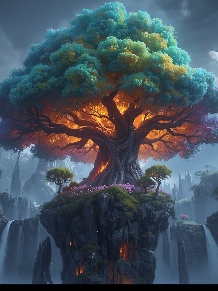 Enchanted Tree of Eternal Light by PixelVibe782 T-Shirts, Hoodie, Sweatshirt | BlankRebels.com (Image 3)