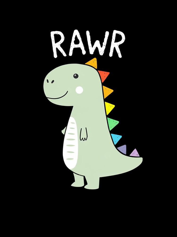 Dinosaur Rawr by catsdothingz T-Shirts, Hoodie, Sweatshirt | BlankRebels.com (Image 3)