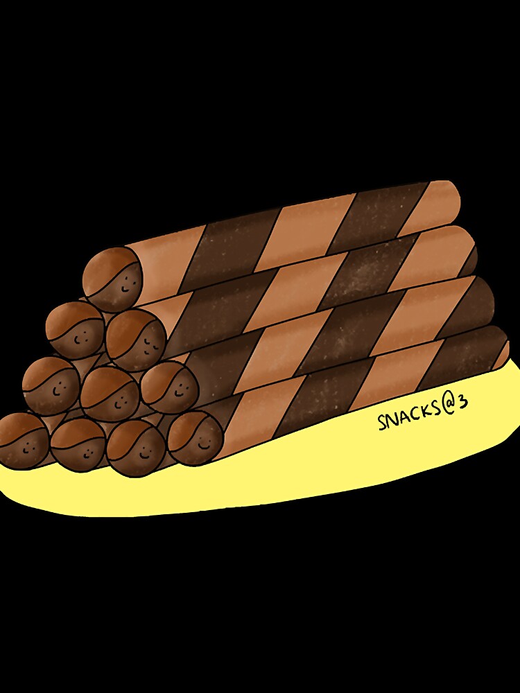 A pile of chocolate wafer rolls by HeatherBai1817 T-Shirts, Hoodie, Sweatshirt | BlankRebels.com (Image 3)