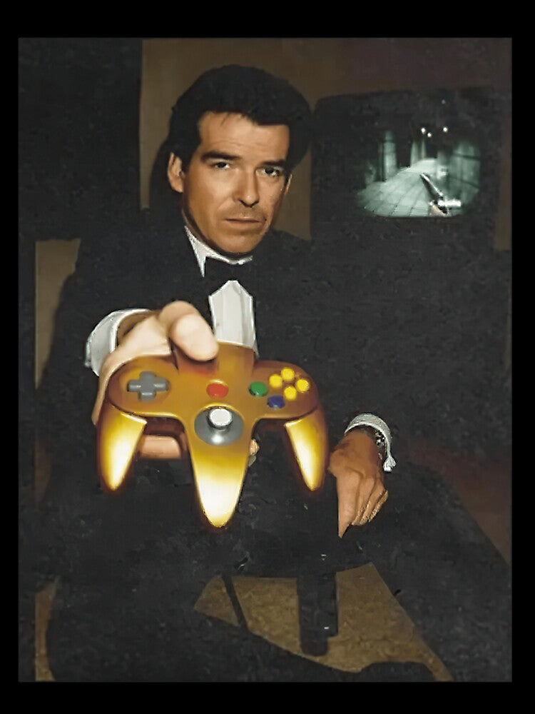 Golden Eye 007 Bond Game 90S Movie by DionuTrantow
