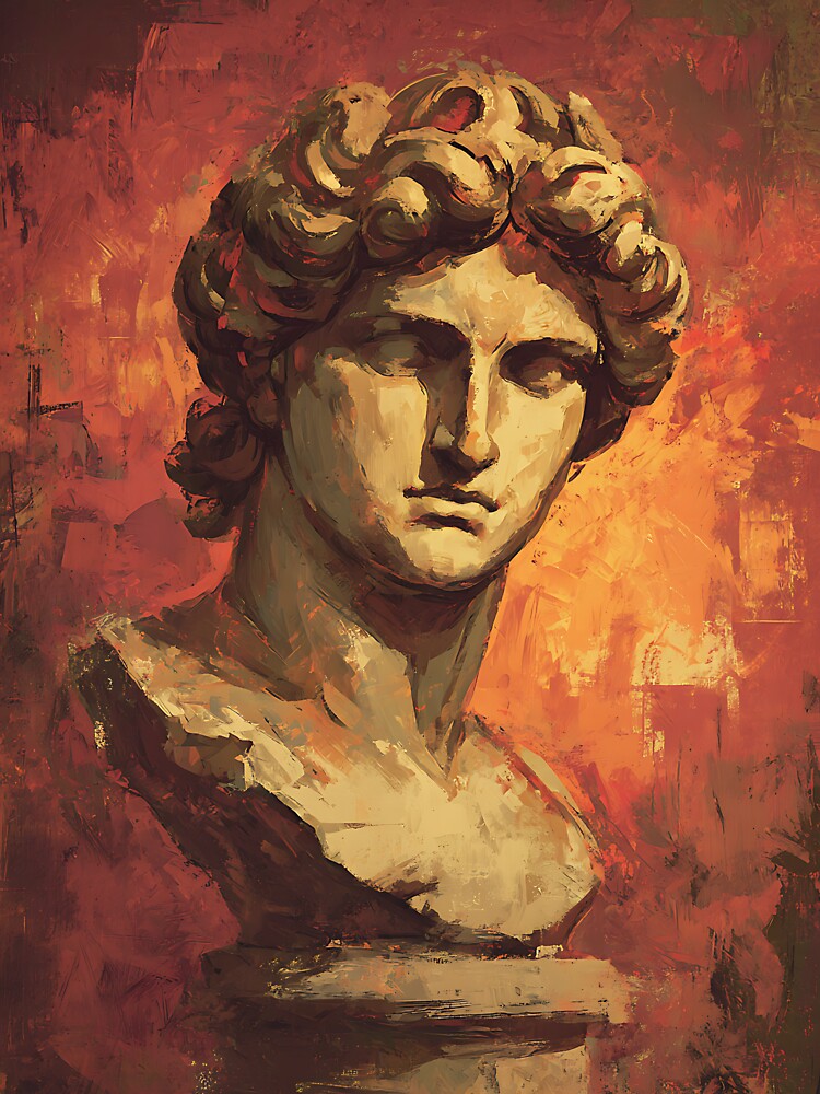 Dark Academia Aesthetic: Ancient Greek Bust by bapupa T-Shirts, Hoodie, Sweatshirt | BlankRebels.com (Image 3)