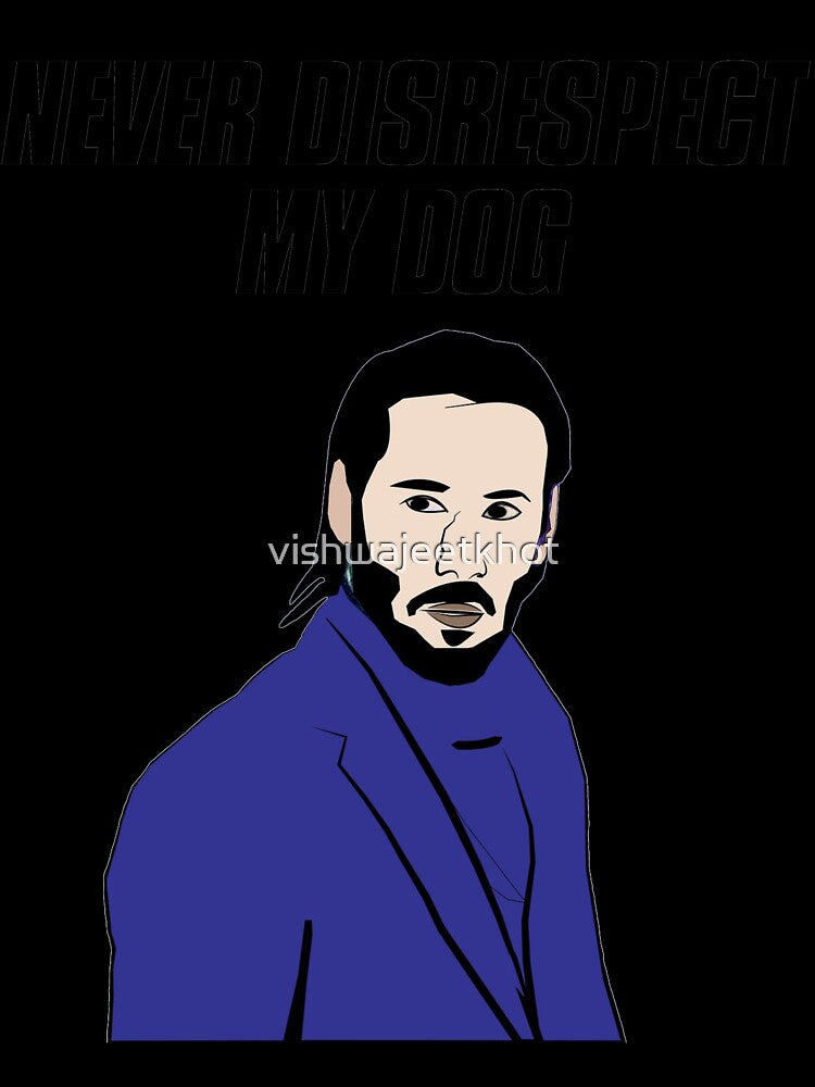 NEVER DISRESPECT MY DOG by vishwajeetkhot T-Shirts, Hoodie, Sweatshirt | BlankRebels.com (Image 3)