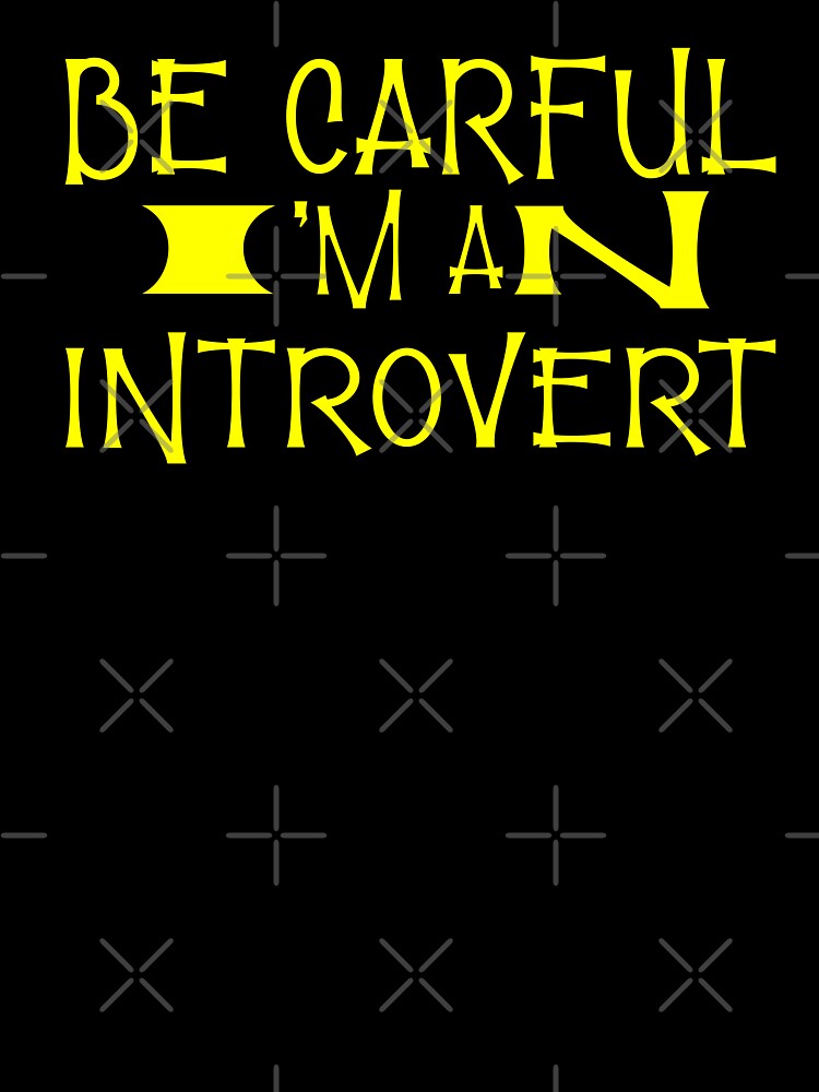 Be careful I am an introvert by sednalafandy79 T-Shirts, Hoodie, Sweatshirt | BlankRebels.com (Image 3)
