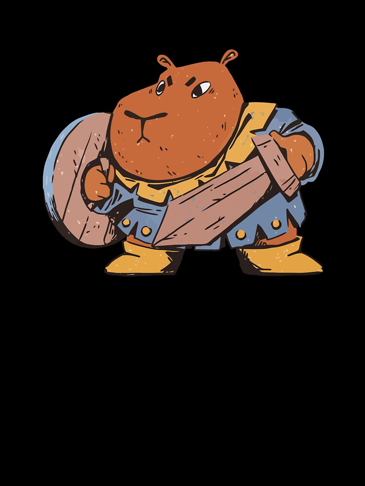 capybara by zaher97 T-Shirts, Hoodie, Sweatshirt | BlankRebels.com (Image 3)