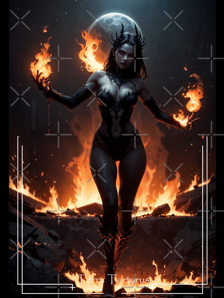 Flameborn Legion II by TerraTartarus T-Shirts, Hoodie, Sweatshirt | BlankRebels.com (Image 3)