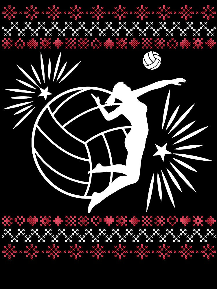 Christmas - Volleyball Christmas by UnknownArtistt T-Shirts, Hoodie, Sweatshirt | BlankRebels.com (Image 3)