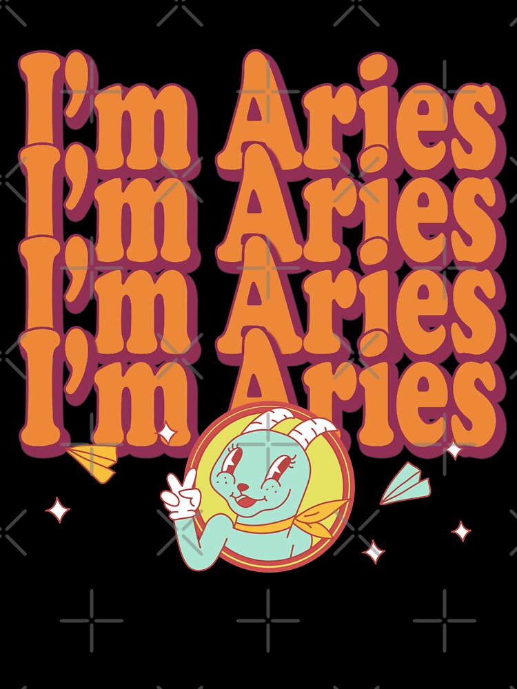 Aries  Zodiac Sign, Astrology, Astrological Sign by NikoIllustrates T-Shirts, Hoodie, Sweatshirt | BlankRebels.com (Image 3)