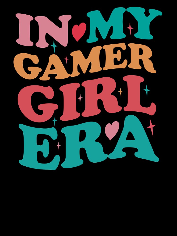 In My Gamer Girl Era Retro Groovy Gift by LADistrictGarb T-Shirts, Hoodie, Sweatshirt | BlankRebels.com (Image 3)