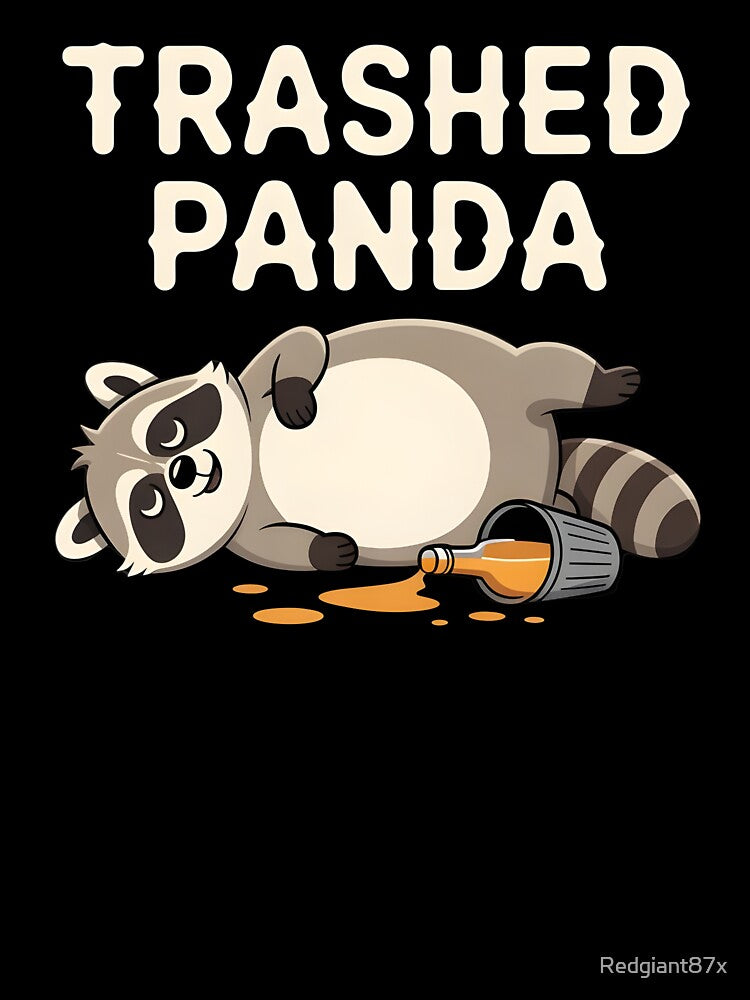 Trashed Panda Drunk Raccoon – Ultimate Raccoon Meme Shirt by Redgiant87x Hoodie, Sweatshirt | BlankRebels.com (Image 3)