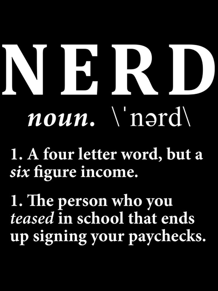 Nerd by AinslieVo T-Shirts, Hoodie, Sweatshirt | BlankRebels.com (Image 3)