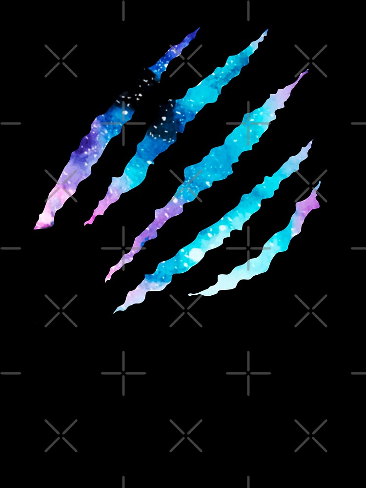 Galaxy Claw Slash by Lady-Lilac T-Shirts, Hoodie, Sweatshirt | BlankRebels.com (Image 3)