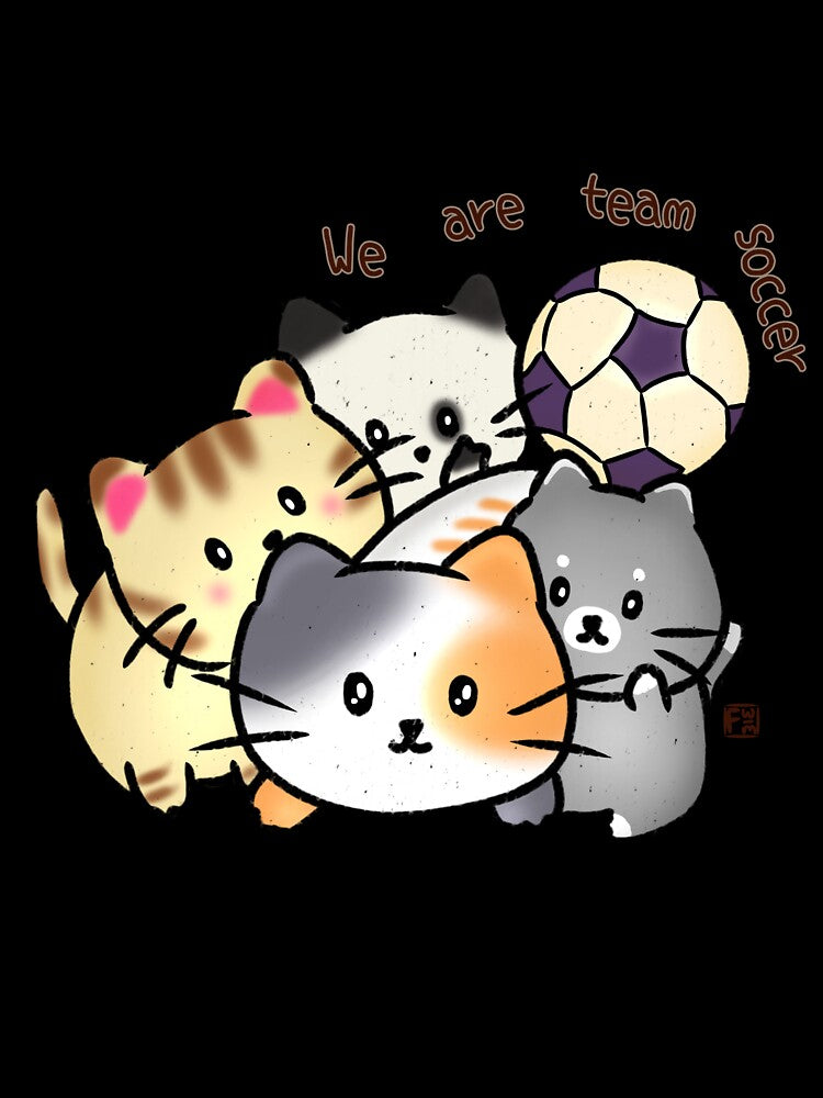 Cat | Cat Lover - We are team soccer by FennyWijayaMomo
