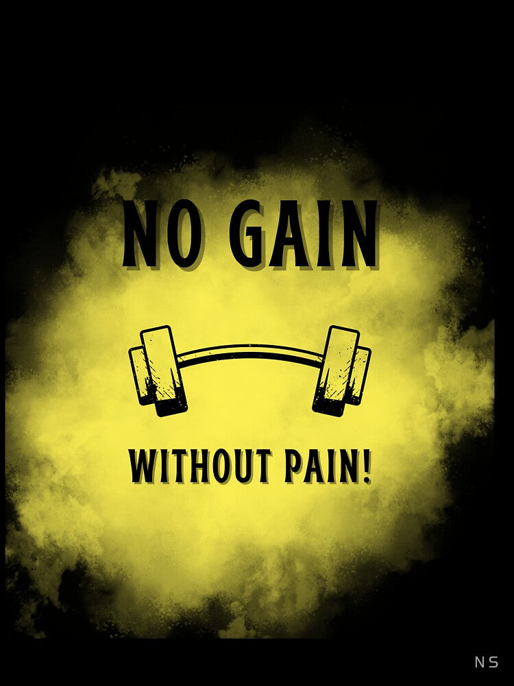 No Pain No Gain Gym Motivation Monday by nirmalsawlani T-Shirts, Hoodie, Sweatshirt | BlankRebels.com (Image 3)