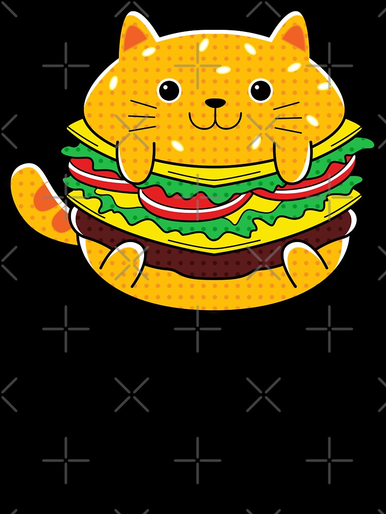 Cat Buns Yummy Kawaii Cat Burger T-Shirts, Hoodie, Sweatshirt