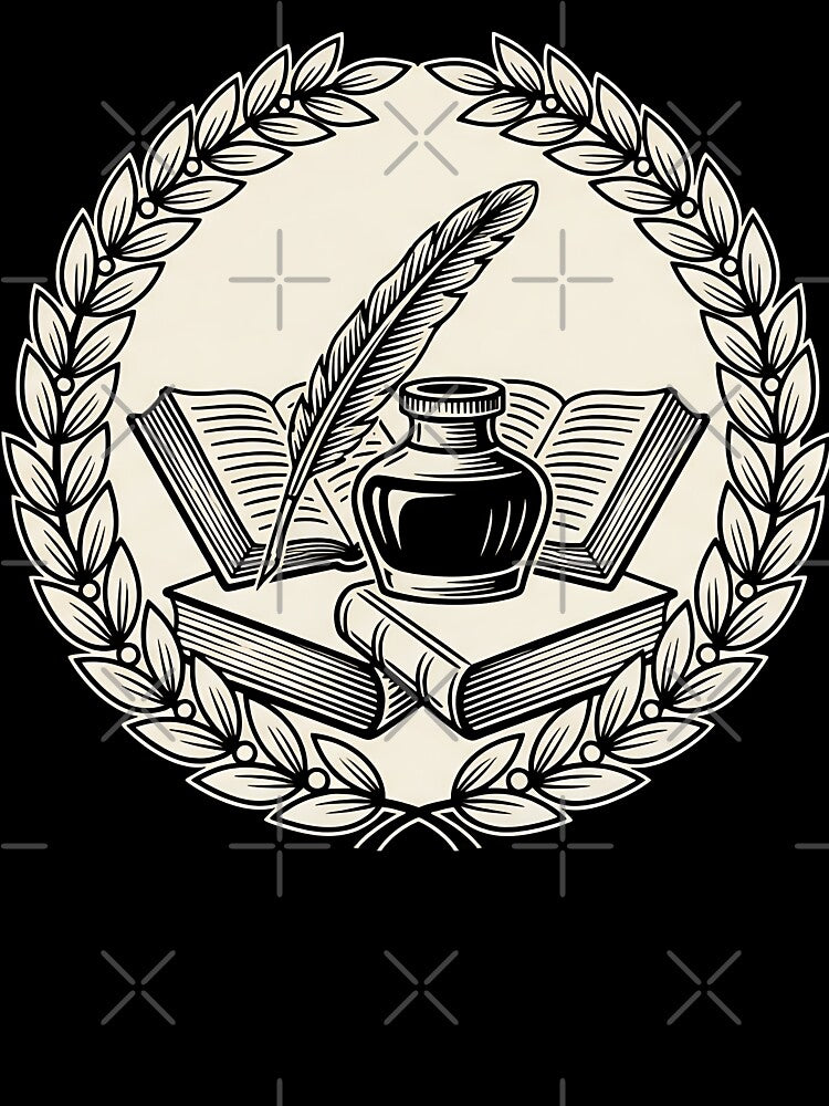 Bibliophile Society Emblem Badge by HoruxDesign T-Shirts, Hoodie, Sweatshirt | BlankRebels.com (Image 3)