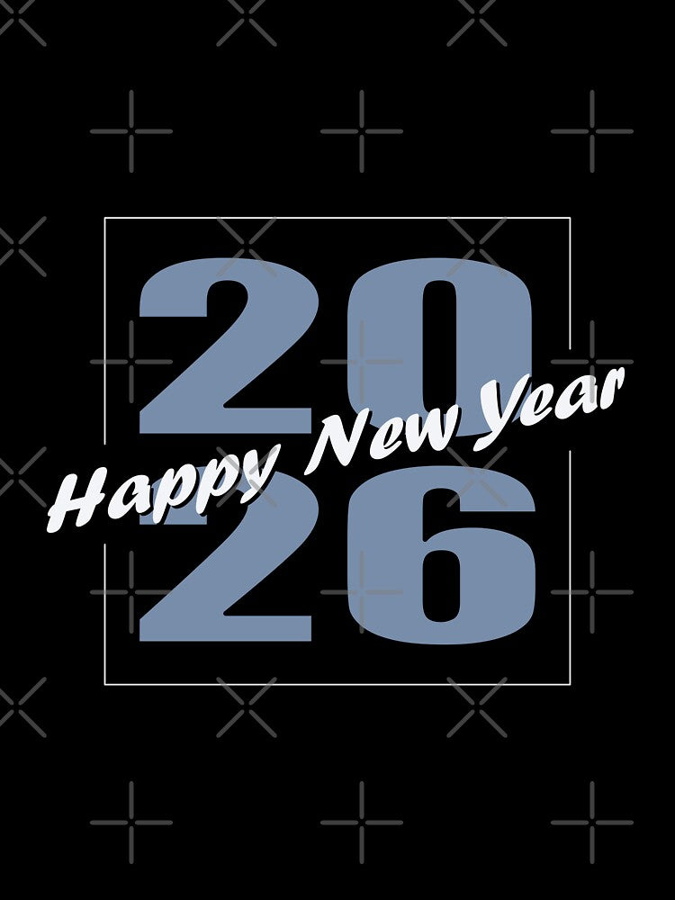 Happy New Year 2026 Minimal Typography New Year 2026 T-Shirts, Hoodie, Sweatshirt