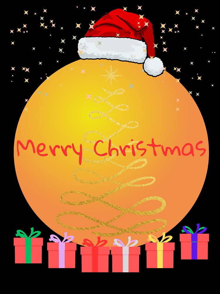 "Merry Christmas" Bring the Christmas spirit into your home. by Nikoverse T-Shirts, Hoodie, Sweatshirt (Image 3)