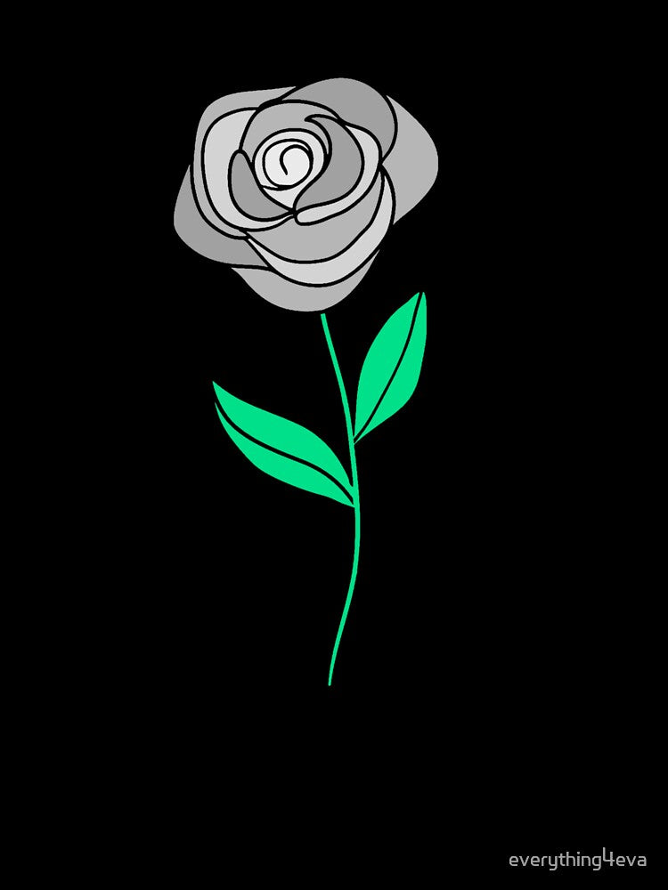 Grey Rose by everything4eva T-Shirts, Hoodie, Sweatshirt | BlankRebels.com (Image 3)