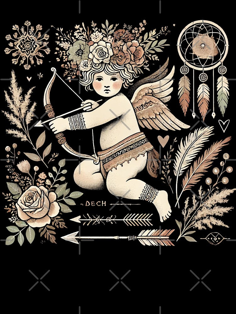 Boho Chick Cupid by Ikon-Luminis T-Shirts, Hoodie, Sweatshirt | BlankRebels.com (Image 3)
