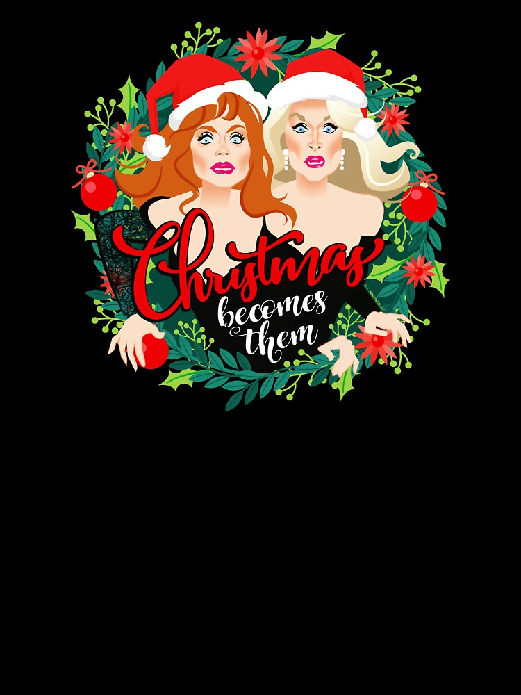 Christmas Becomes Them by marissalaoraeme T-Shirts, Hoodie, Sweatshirt | BlankRebels.com (Image 3)