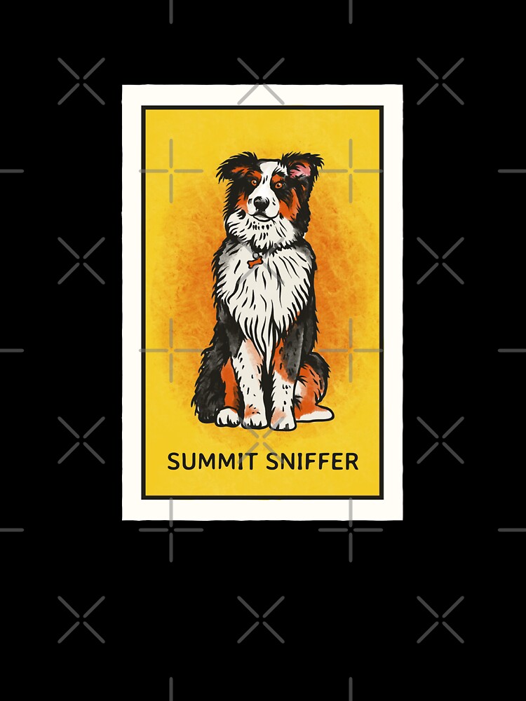 Summit Sniffer Dog T-Shirt by gjen53