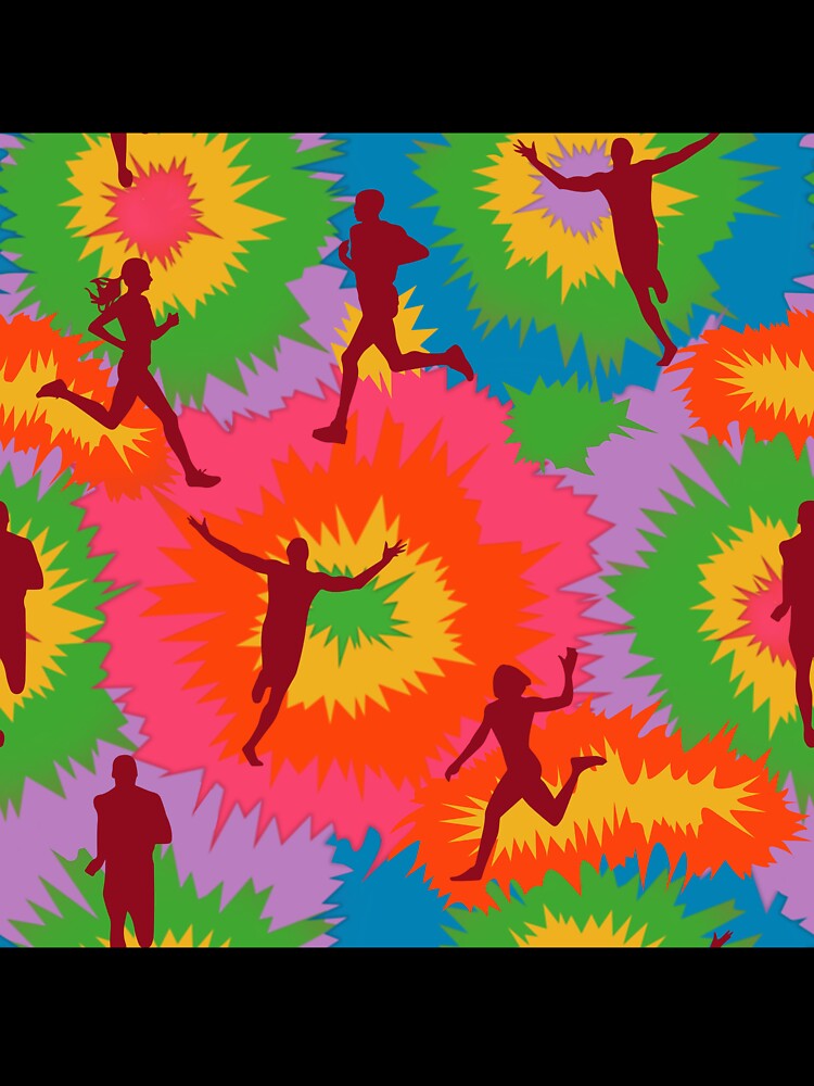 Love Running Tie Dye by Mnightsa T-Shirts, Hoodie, Sweatshirt | BlankRebels.com (Image 3)