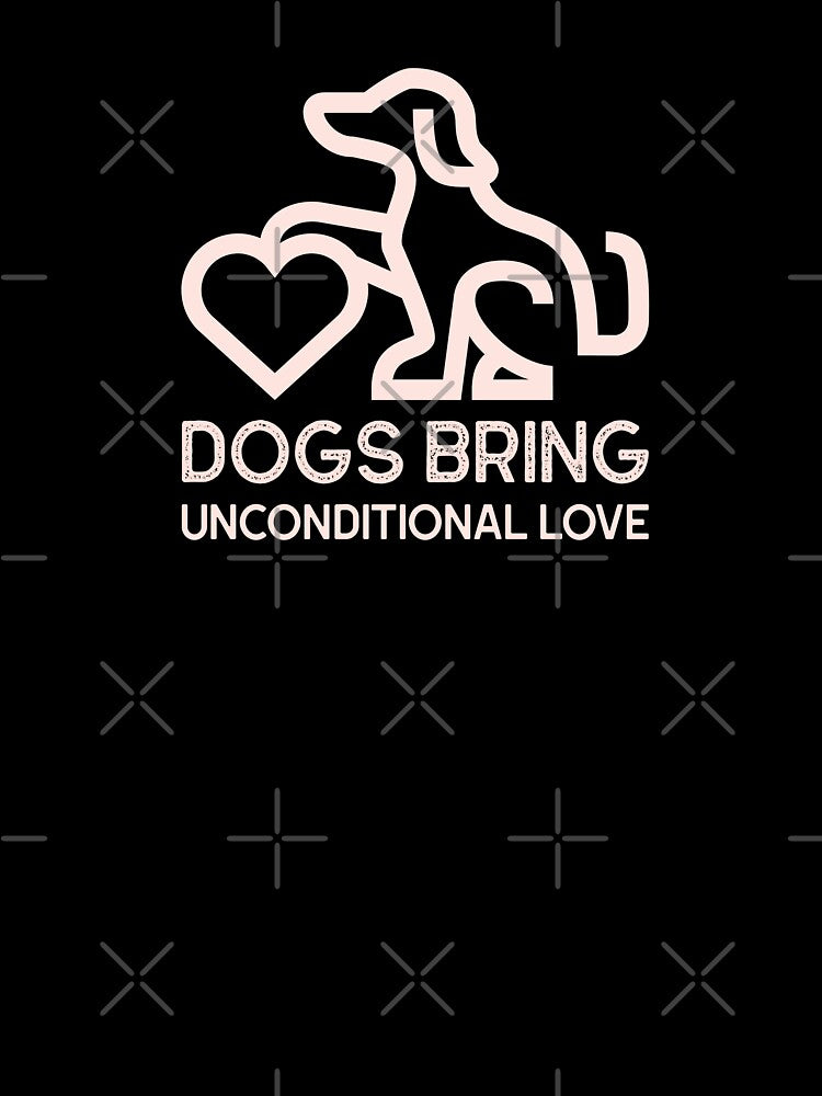 Dogs Bring Unconditional Love Cute Dog by Harmonick-Tees Hoodie, Sweatshirt | BlankRebels.com (Image 3)