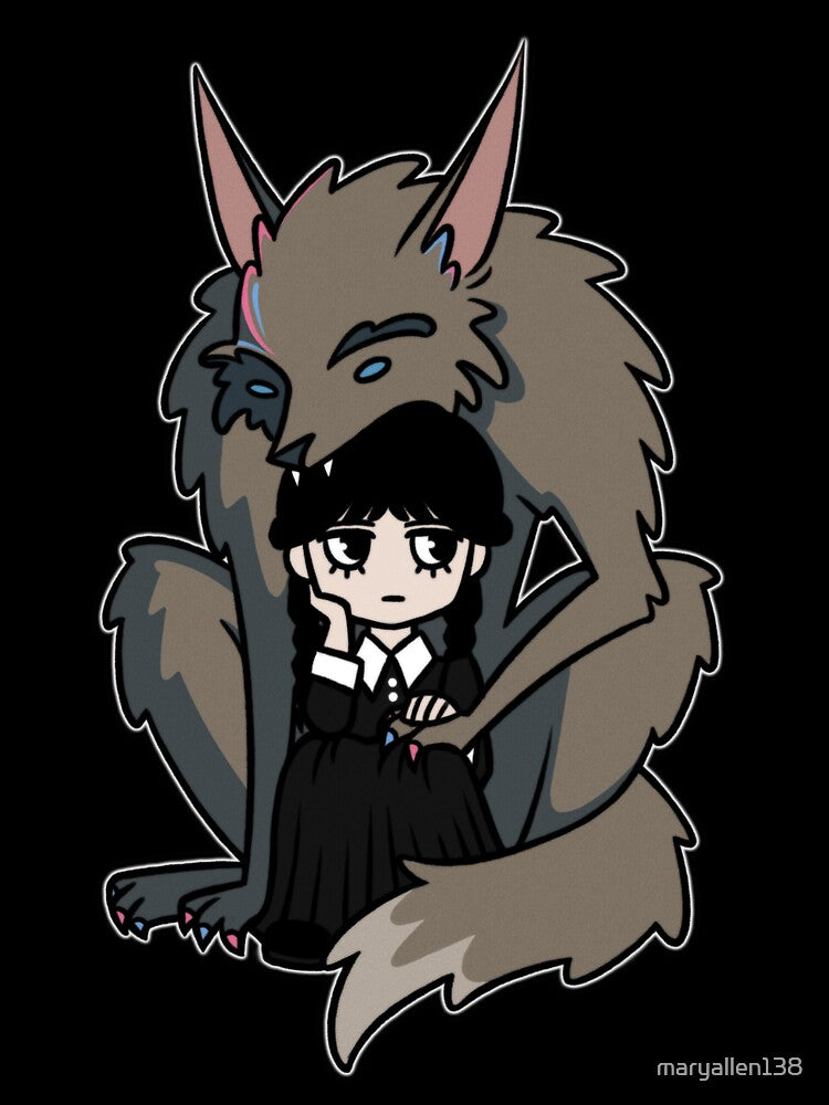 hug the wolf by maryallen138 T-Shirts, Hoodie, Sweatshirt | BlankRebels.com (Image 3)