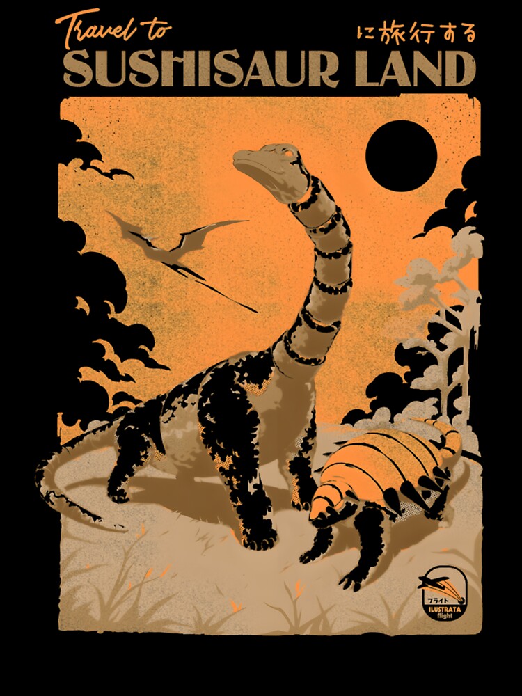 Sushisaur Land by uweosddm60 T-Shirts, Hoodie, Sweatshirt | BlankRebels.com (Image 3)