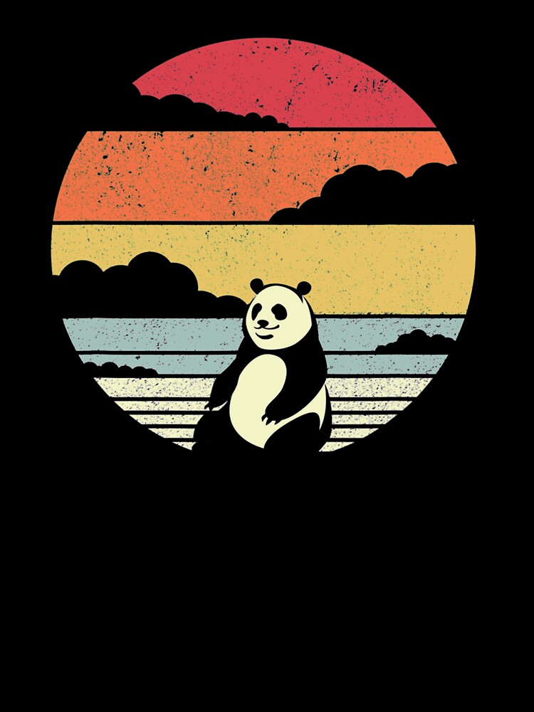 Vintage Panda by whitneyiott9632 T-Shirts, Hoodie, Sweatshirt | BlankRebels.com (Image 3)