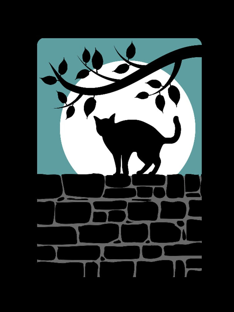 Funny black cat. by balajj T-Shirts, Hoodie, Sweatshirt | BlankRebels.com (Image 3)