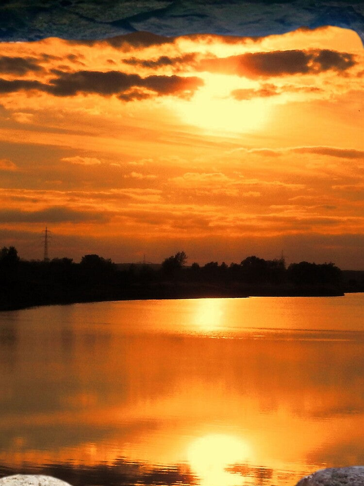 BEAUTIFUL SUNSET OVER THE LAKE by MJ96-PRO T-Shirts, Hoodie, Sweatshirt | BlankRebels.com (Image 3)
