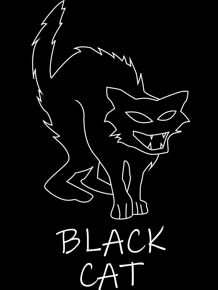 Halloween Black Cat by ezralfredo T-Shirts, Hoodie, Sweatshirt | BlankRebels.com (Image 3)