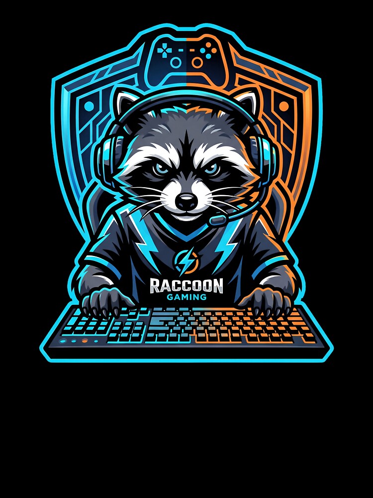 Raccoon Gaming – Esports Pro Mascot by Melanie_King