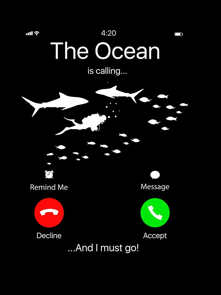 the ocean is calling by GraciellaBaisey T-Shirts, Hoodie, Sweatshirt | BlankRebels.com (Image 3)