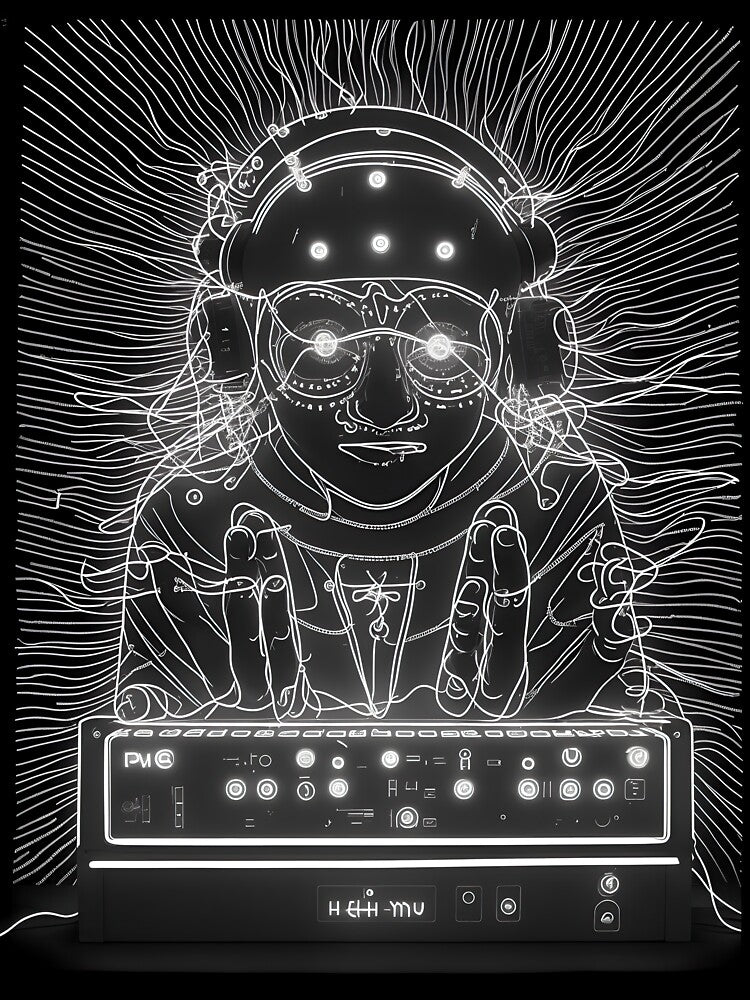 Cosmic Turntable Wizard by FarOutOriginals T-Shirts, Hoodie, Sweatshirt | BlankRebels.com (Image 3)