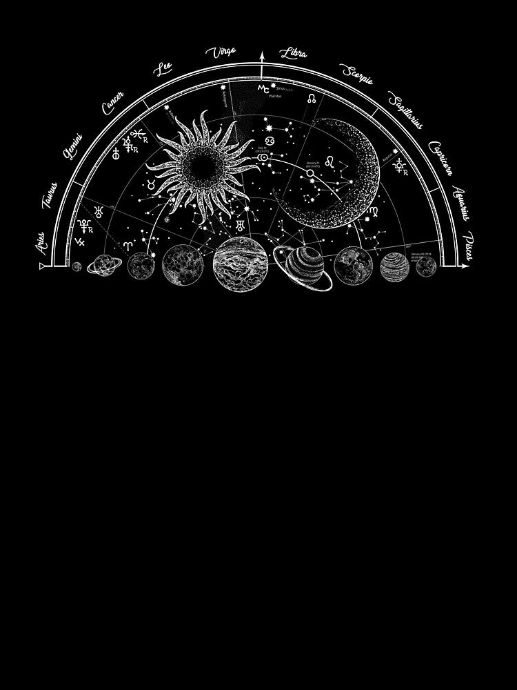 Celestial Moon Phase Mandala | Mystic Lunar Design by The secret storage room T-Shirts, Hoodie, Sweatshirt (Image 3)