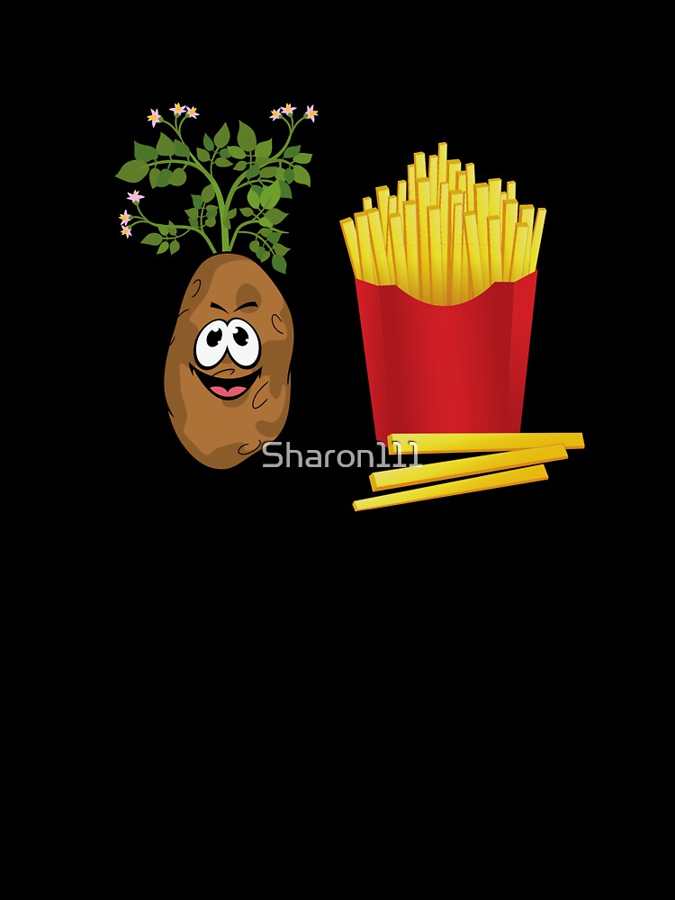 potato,chips food pun by Sharon111