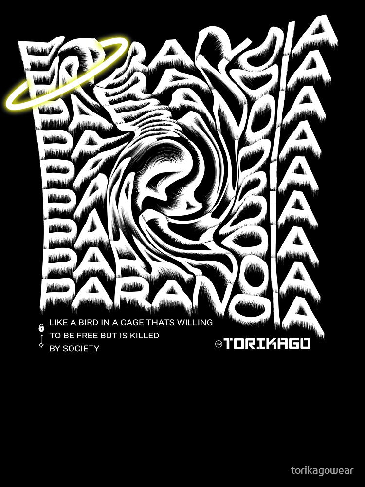 PARANOIAN Urban Design Streetwear by torikagowear T-Shirts, Hoodie, Sweatshirt | BlankRebels.com (Image 3)